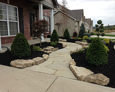 Custom Paver Borders and Walkways